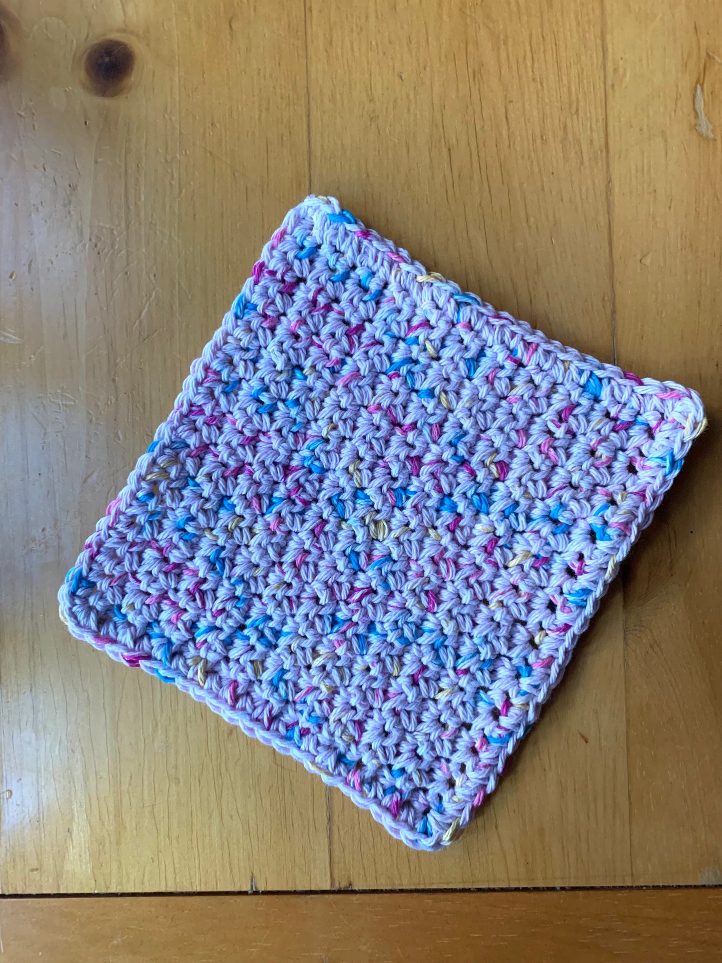 Handmade Crocheted Cotton Washcloths