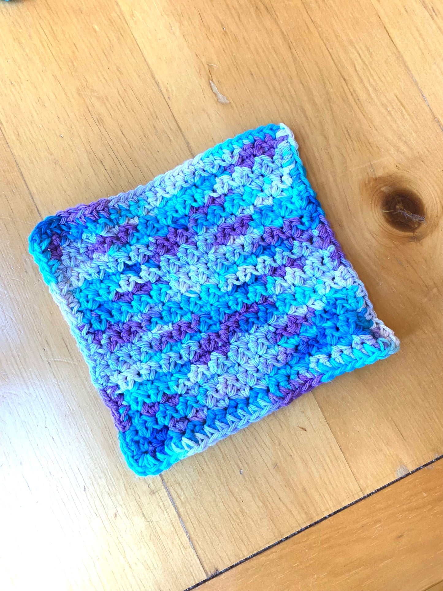 Handmade Crocheted Cotton Washcloths