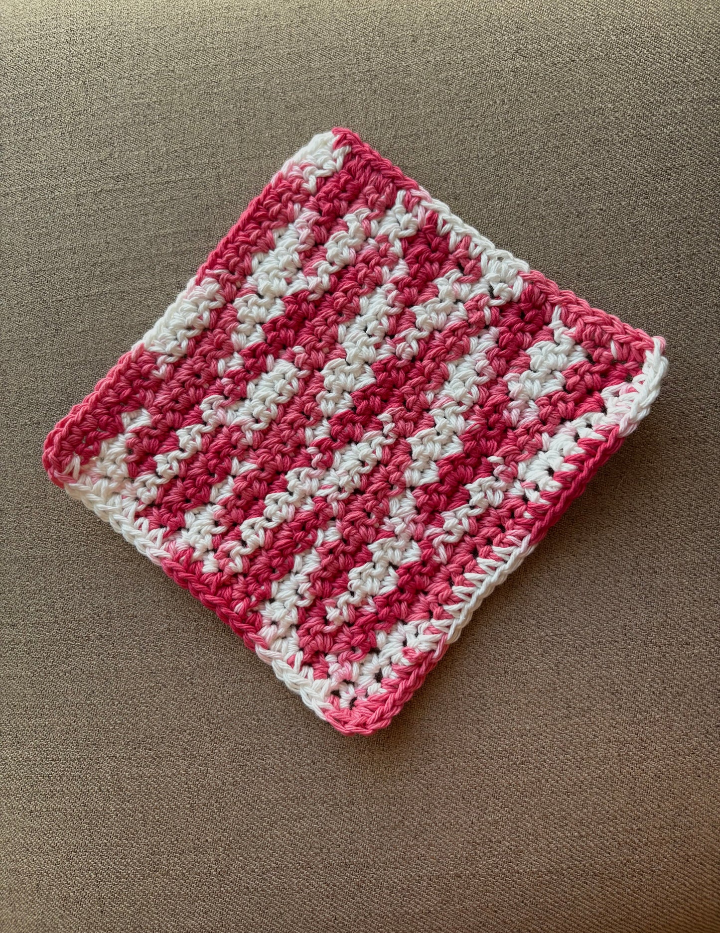 Handmade Crocheted Cotton Washcloths
